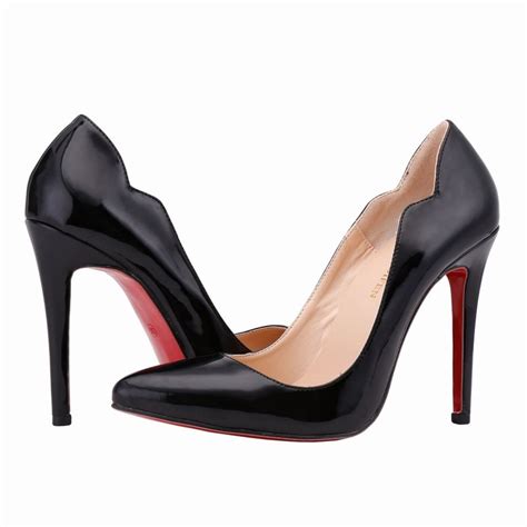 red bottom heels clearance